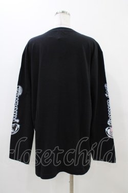画像2: QOOZA / マイメロディ＆クロミコラボ L/S TEE  ブラック H-25-11-06-1052-0-TO-KB-ZH