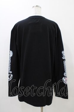 画像2: QOOZA / マイメロディ＆クロミコラボ L/S TEE  ブラック H-25-11-06-1054-0-TO-KB-ZH
