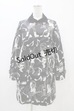 画像1: MILK / THE KLIMコート  ブラック H-25-11-06-1056-ML-CO-KB-ZH