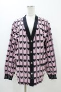 MILKBOY / REGIMENTAL HEART CARDIGAN   H-25-11-06-1057-MB-TO-KB-ZH