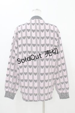 画像2: MILKBOY / REGIMENTAL HEART CARDIGAN   H-25-11-06-1057-MB-TO-KB-ZH