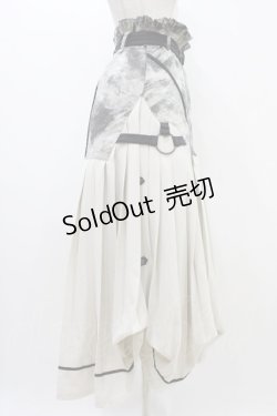 画像3: Ozz conte / BURNOUT CITYスカート  グレー H-25-11-06-1009-OO-SK-KB-ZH