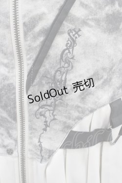 画像4: Ozz conte / BURNOUT CITYスカート  グレー H-25-11-06-1009-OO-SK-KB-ZH