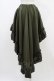 画像2: Qutie Frash / 後ろロングスカート  カーキ H-25-11-06-1010-QU-SK-KB-ZH (2)