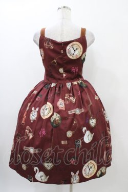 画像2: MILK / ミステリアスTimeジャンスカ  バーガンディー H-25-11-06-1015-ML-OP-KB-ZH