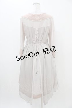 画像2: Rozen Kavalier / レイヤード風切替ワンピース  ピンク H-25-11-06-1019-OO-OP-KB-ZH