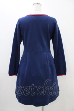 画像2: MILK / Trimリボンワンピース  ブルー H-25-11-06-1021-ML-OP-KB-ZH