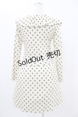 画像2: MILK / POLKA DOTワンピース  アイボリー H-25-11-06-1029-ML-OP-KB-ZH