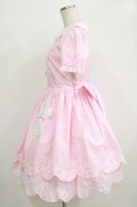 画像2: Angelic Pretty / うさぎちゃんポッケワンピース Free ピンク H-25-11-06-001-AP-OP-NS-ZH (2)