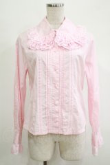 BABY,THE STARS SHINE BRIGHT / 2重衿袖ピンタックブラウス Free ピンク H-25-11-06-058-BA-BL-NS-ZH