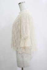 画像2: an another angelus / ローズチュールレースブラウス Free LIGHT PINK H-25-11-06-060-CA-TO-NS-ZH (2)