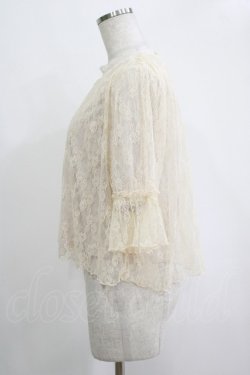 画像2: an another angelus / ローズチュールレースブラウス Free LIGHT PINK H-25-11-06-060-CA-TO-NS-ZH