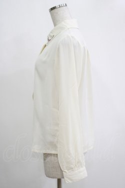 画像2: Fi.n.t / ローズ刺繍シャツブラウス Free OFF WHITE H-25-11-06-061-CA-BL-NS-ZH