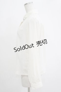 画像2: Fi.n.t / ローズ刺繍シャツブラウス Free OFF WHITE H-25-11-06-061-CA-BL-NS-ZH