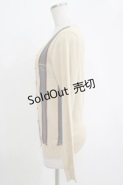 画像2: Fi.n.t / ストライプカーディガン Free BEIGE H-25-11-06-066-CA-TO-NS-ZH
