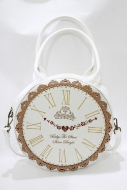 画像2: BABY,THE STARS SHINE BRIGHT / アリスの大きな時計バッグ  オフ H-25-11-06-070-BA-BG-NS-ZH