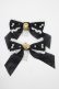 画像2: BABY,THE STARS SHINE BRIGHT / Princess Lacy Bouquet リボンコーム  ブラック H-25-11-06-075-BA-AC-NS-ZH (2)