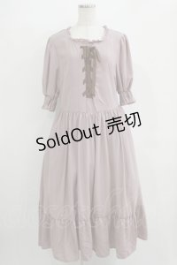 m petit by misako / AMレースアップワンピース LL ピンク H-25-11-06-007-LO-OP-NS-ZH