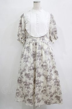 画像1: m petit by misako / トワルドジュイワンピース LL オフ H-25-11-06-009-LO-OP-NS-ZH