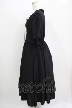 画像2: m petit by misako / AMレースアップワンピース LL ブラック H-25-11-06-012-LO-OP-NS-ZH