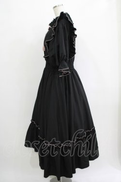 画像2: m petit by misako / NINA'SコラボAMハイショクメローワンピース LL ブラック H-25-11-06-014-LO-OP-NS-ZH