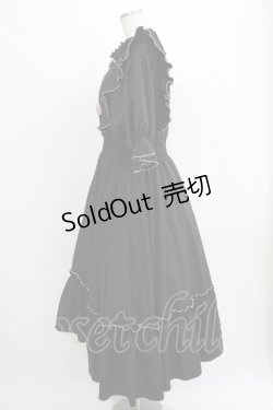 画像2: m petit by misako / NINA'SコラボAMハイショクメローワンピース LL ブラック H-25-11-06-014-LO-OP-NS-ZH