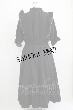 画像3: m petit by misako / NINA'SコラボAMハイショクメローワンピース LL ブラック H-25-11-06-014-LO-OP-NS-ZH