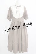 m petit by misako / ナシジムジキリカエワンピース L ブラウン H-25-11-06-015-LO-OP-NS-ZH