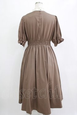 画像3: m petit by misako / ナシジムジキリカエワンピース L ブラウン H-25-11-06-015-LO-OP-NS-ZH