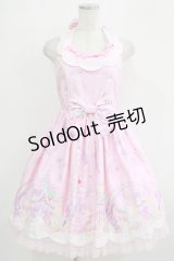 Angelic Pretty / MilkyPlanetジャンパースカートSet Free ピンク H-25-11-06-002-AP-OP-NS-ZH