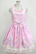 画像1: Angelic Pretty / MilkyPlanetジャンパースカートSet Free ピンク H-25-11-06-002-AP-OP-NS-ZH (1)