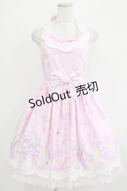 画像1: Angelic Pretty / MilkyPlanetジャンパースカートSet Free ピンク H-25-11-06-002-AP-OP-NS-ZH