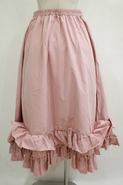 画像3: FLC / MINA*ティアードスカート L ピンク H-25-11-06-018-LO-SK-NS-ZH