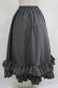 画像3: FLC / MINA*ティアードスカート L グレー H-25-11-06-019-LO-SK-NS-ZH (3)