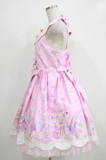 画像2: Angelic Pretty / MilkyPlanetジャンパースカートSet Free ピンク H-25-11-06-002-AP-OP-NS-ZH (2)