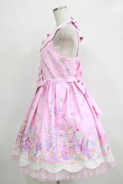 画像2: Angelic Pretty / MilkyPlanetジャンパースカートSet Free ピンク H-25-11-06-002-AP-OP-NS-ZH