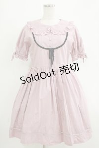 Ank Rouge / ヨーク切替ワンピース M ピンク H-25-11-06-020-CA-OP-NS-ZH