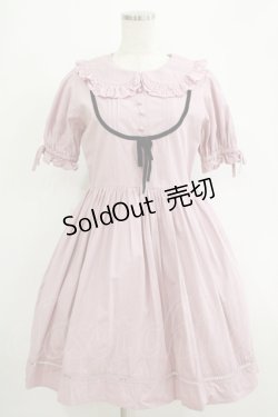 画像1: Ank Rouge / ヨーク切替ワンピース M ピンク H-25-11-06-020-CA-OP-NS-ZH