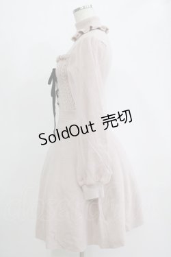 画像2: Ank Rouge / ハイネックニットワンピース M ピンク H-25-11-06-022-CA-OP-NS-ZH