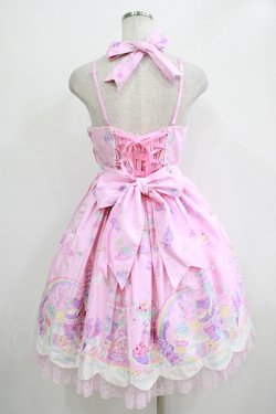 画像3: Angelic Pretty / MilkyPlanetジャンパースカートSet Free ピンク H-25-11-06-002-AP-OP-NS-ZH