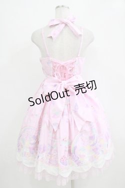 画像3: Angelic Pretty / MilkyPlanetジャンパースカートSet Free ピンク H-25-11-06-002-AP-OP-NS-ZH