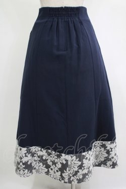 画像3: axes femme / オパール切替ペンシルスカート Free ネイビー H-25-11-06-024-AX-SK-NS-ZH