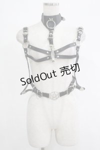KILL STAR / ベルトハーネス  黒 H-25-11-07-028-SL-ZA-KB-ZH