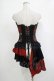 画像3: Qutie Frash / オーバーバストコルセット  黒×赤 H-25-11-07-029-QU-TO-KB-ZH (3)