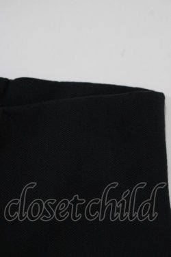 画像4: ATELIER BOZ / ヘクトルコルセット風オーバースカート  黒×真紅 H-25-11-07-030-EL-SK-KB-ZH