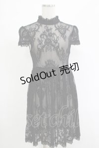 KILL STAR / レースワンピース S ブラック H-25-11-07-031-SL-OP-KB-ZH