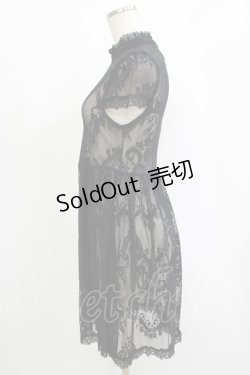 画像2: KILL STAR / レースワンピース S ブラック H-25-11-07-031-SL-OP-KB-ZH