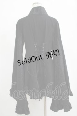 画像3: Qutie Frash / プレミアムセット2024-朧月-　着物カーデ  黒 H-25-11-07-033-QU-TO-KB-ZH