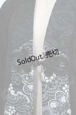 画像4: Qutie Frash / プレミアムセット2024-朧月-　着物カーデ  黒 H-25-11-07-033-QU-TO-KB-ZH