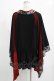 画像3: Qutie Frash / リボン帯付き着物チュニック  黒×赤 H-25-11-07-036-QU-TO-KB-ZH (3)